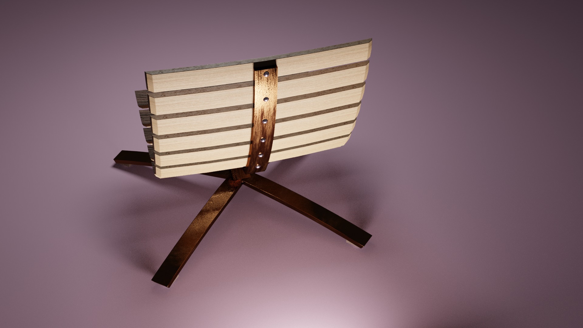 armchair Free 3D model_5