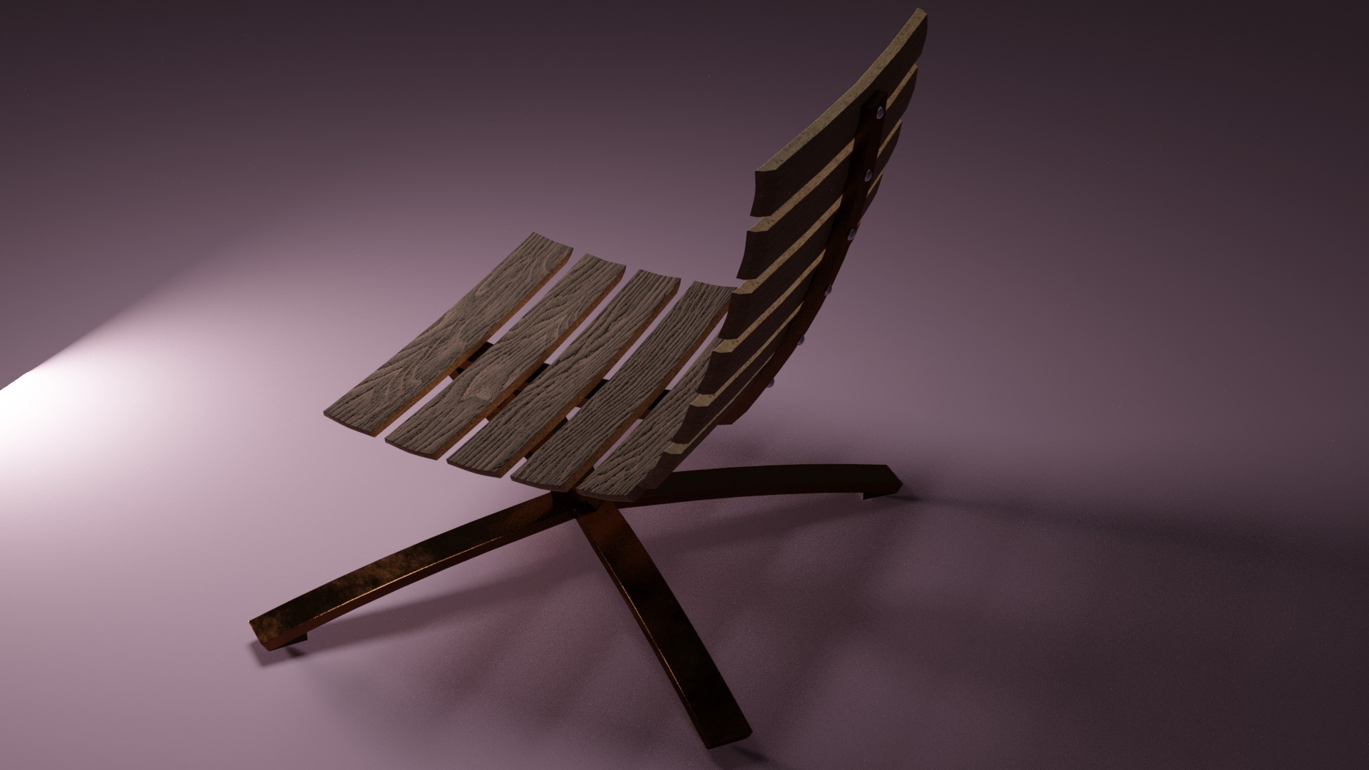 armchair Free 3D model_4