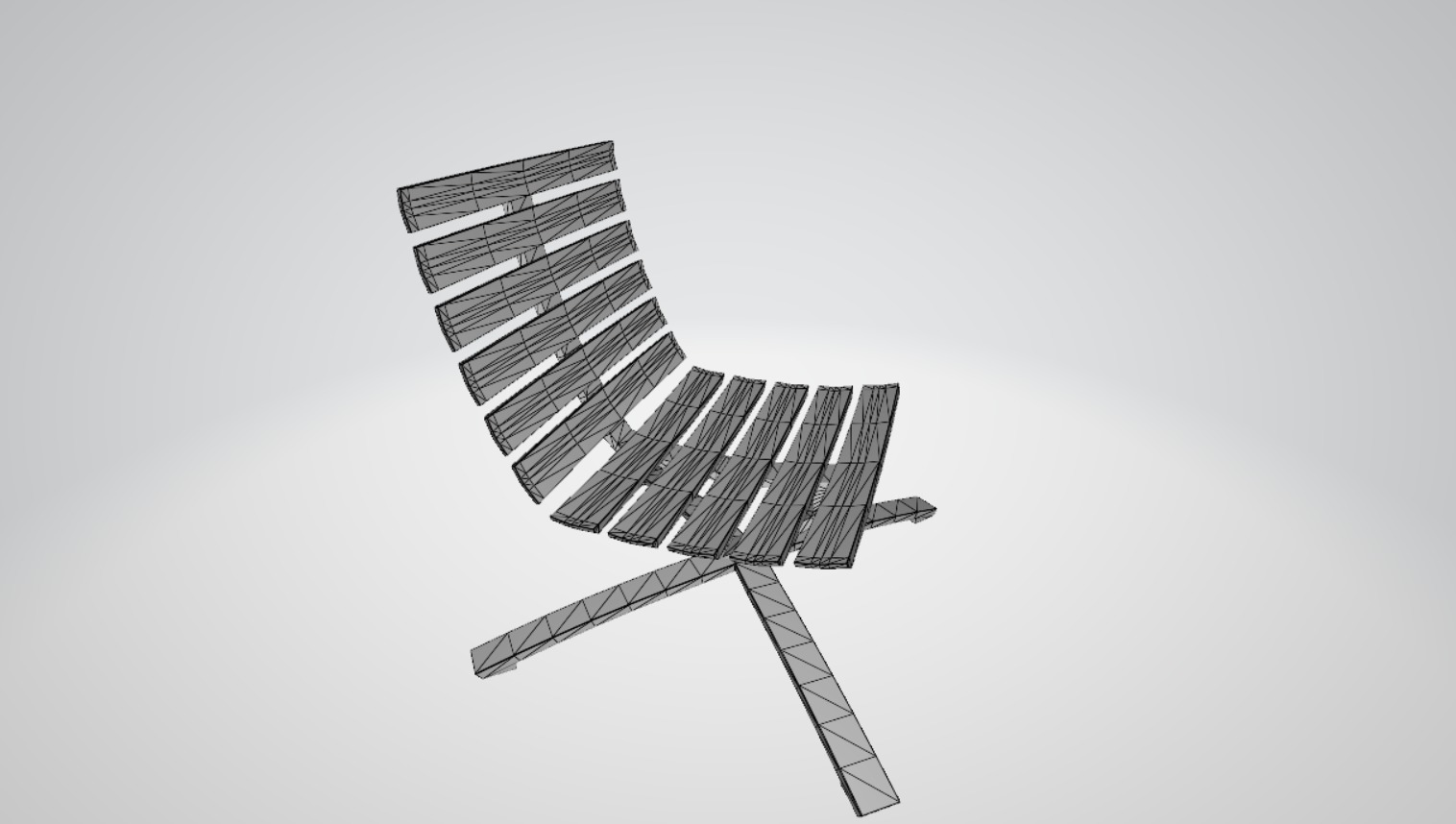 armchair Free 3D model_6