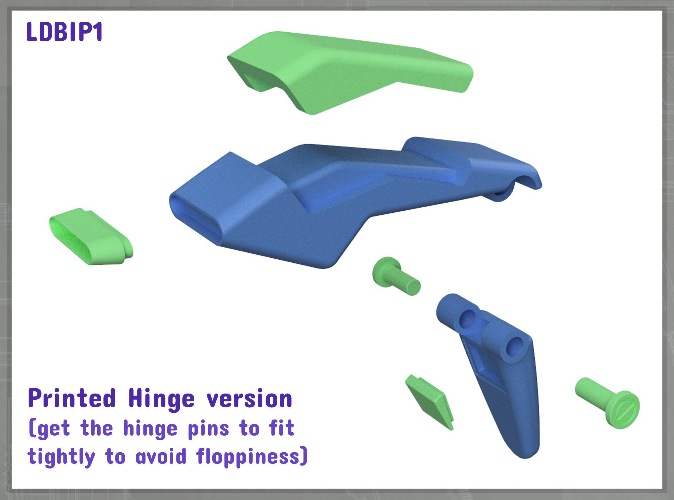 Betazoid Intelligence Phaser Lower Decks 3D print model_5
