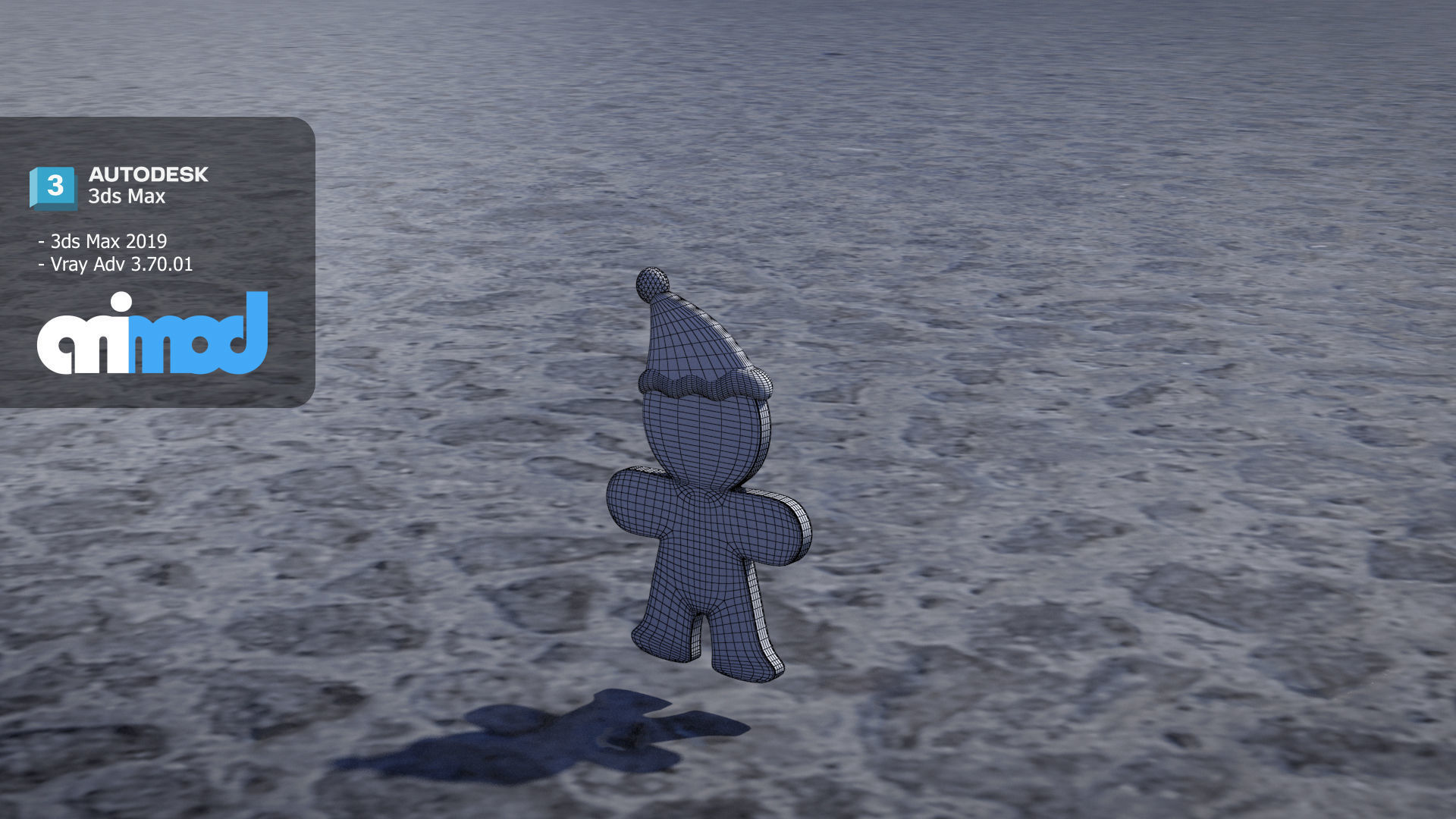 Ginger Bread Man 3D model_8