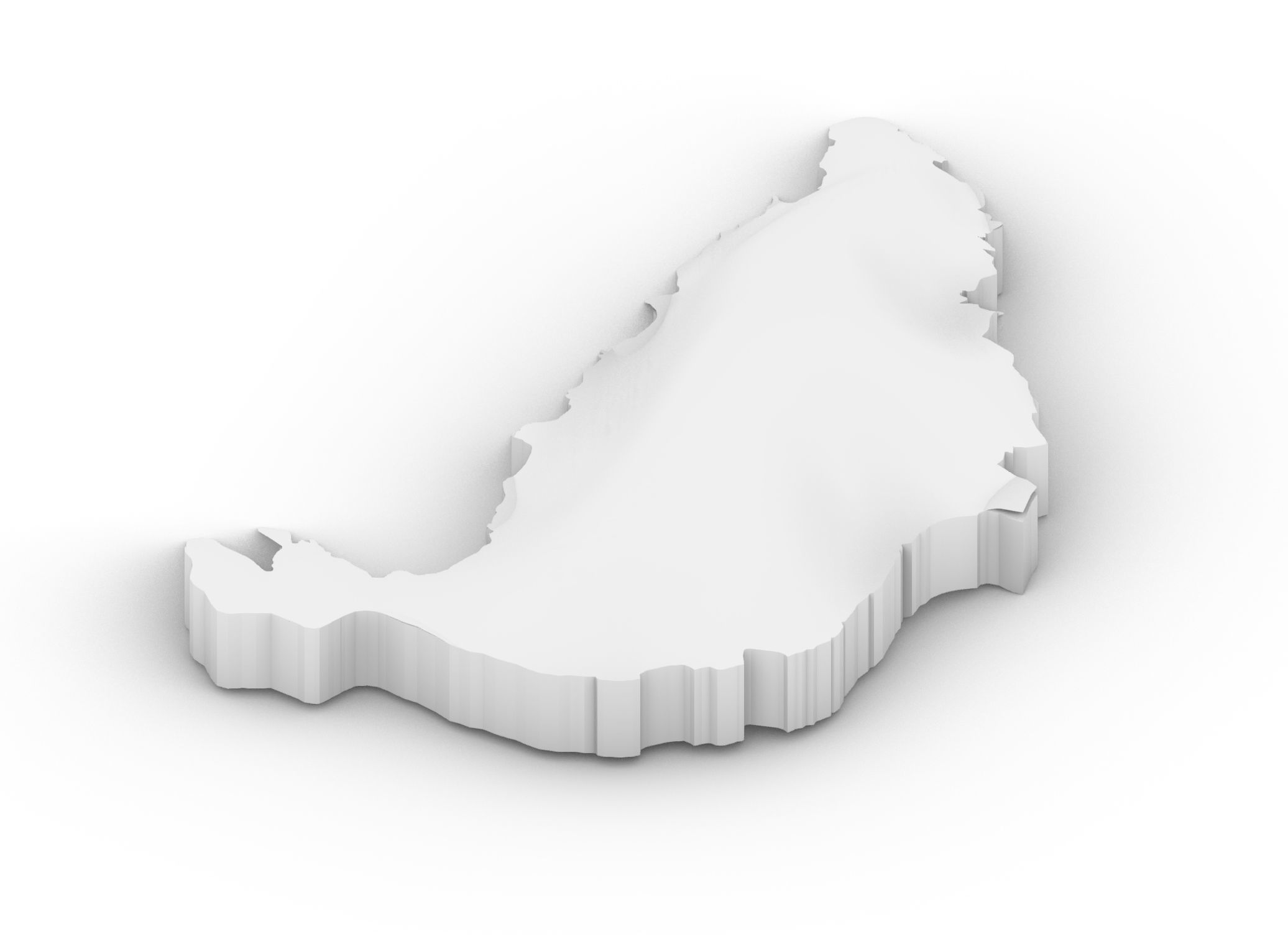 Telendos Greek Island Free 3D model_9