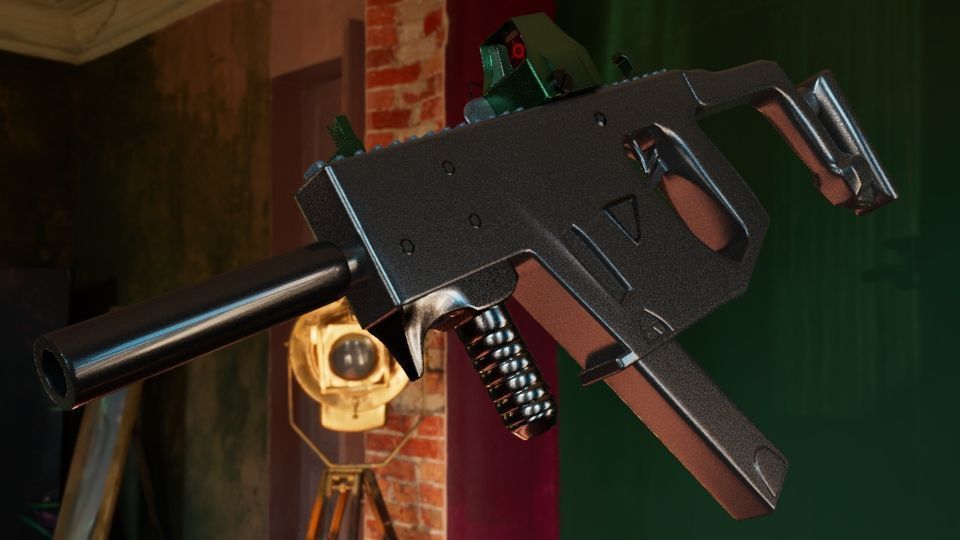 KRISS Vector 3D model_2