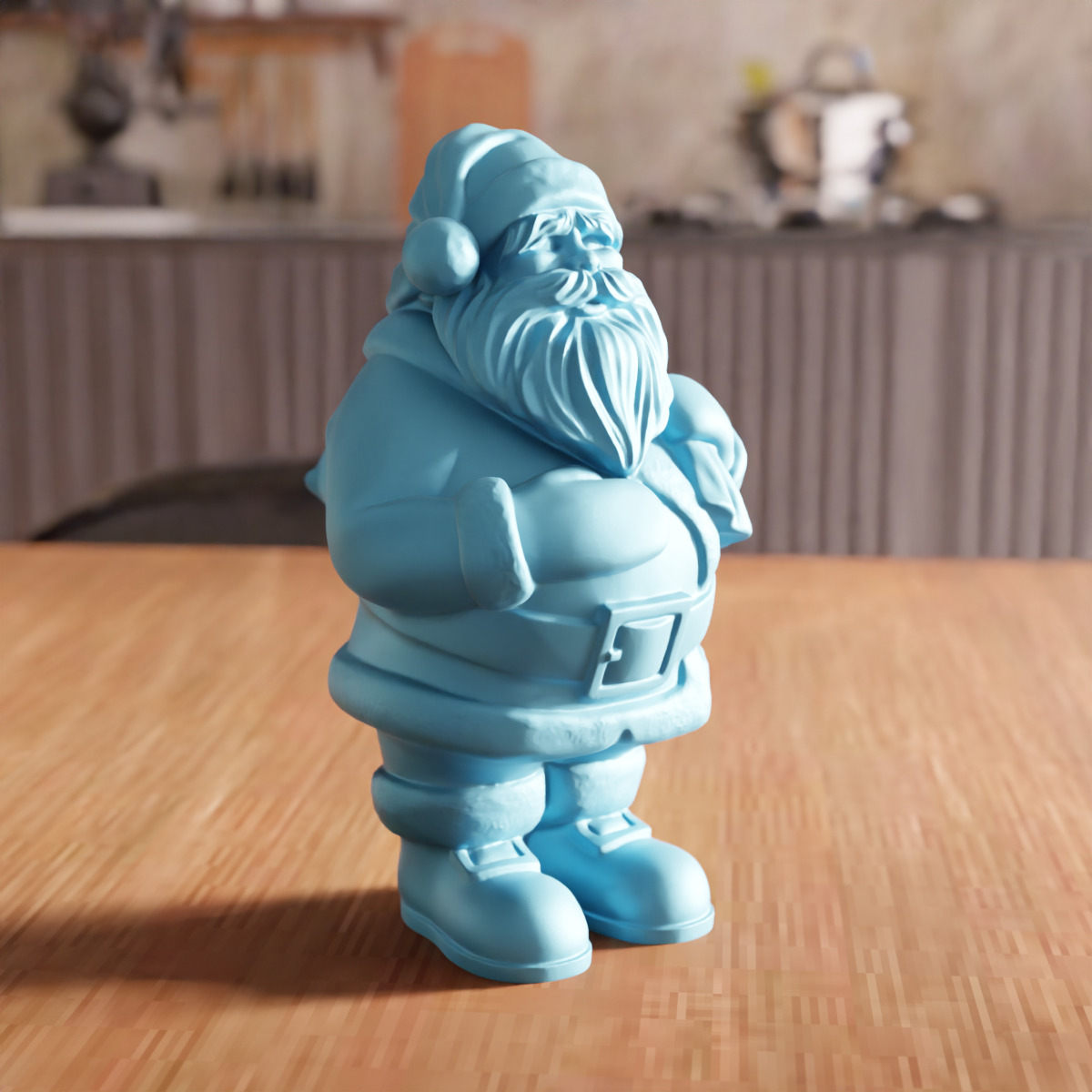 Santa Claus STL File - 194 3D print model_5