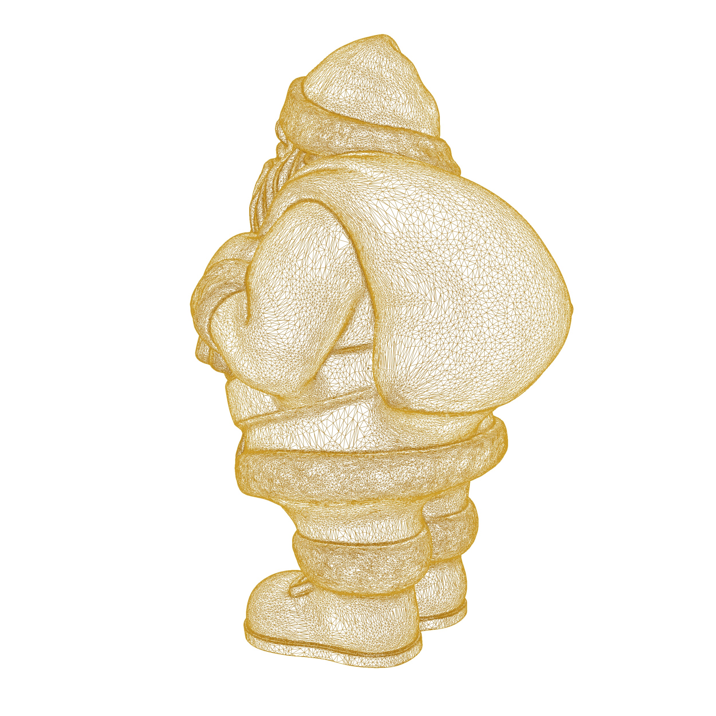Santa Claus STL File - 194 3D print model_19