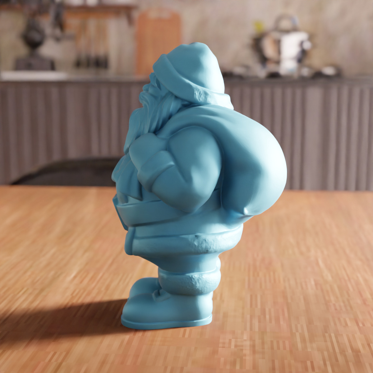 Santa Claus STL File - 194 3D print model_4
