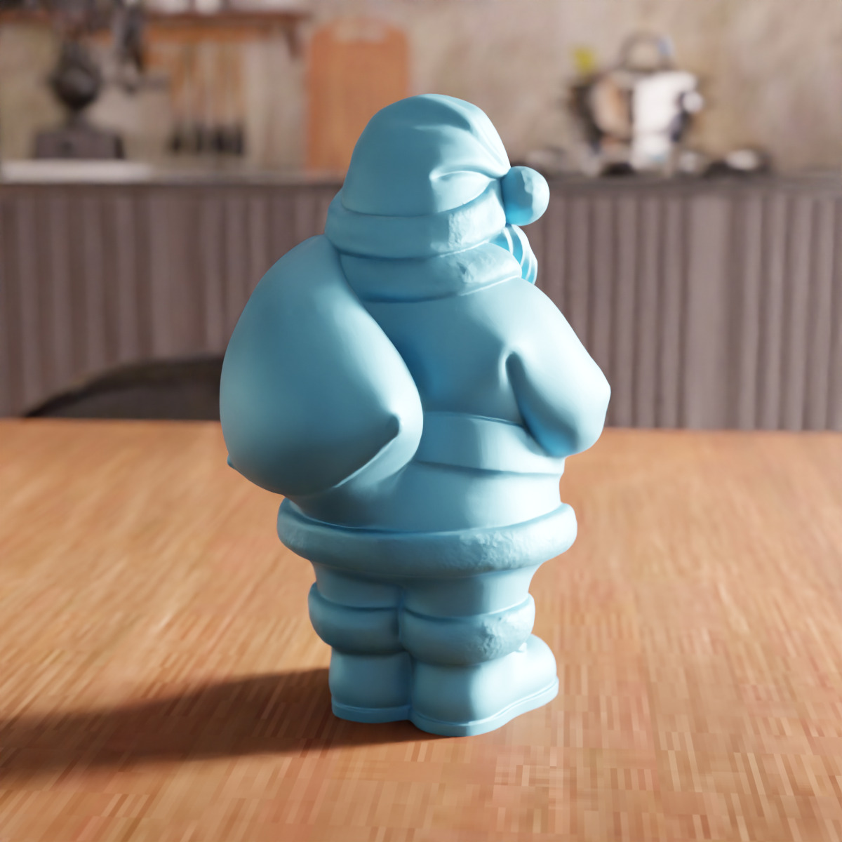 Santa Claus STL File - 194 3D print model_6
