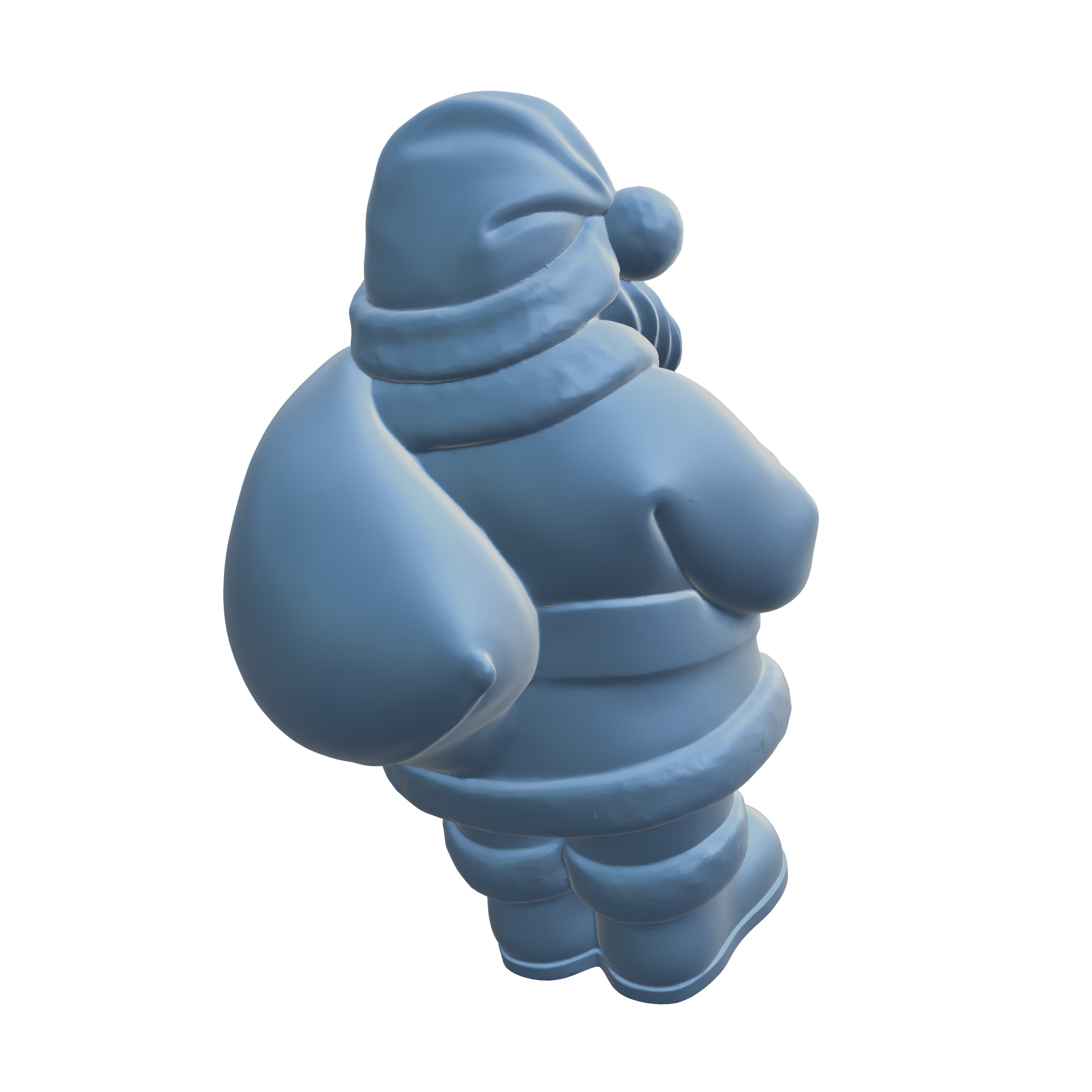 Santa Claus STL File - 194 3D print model_14