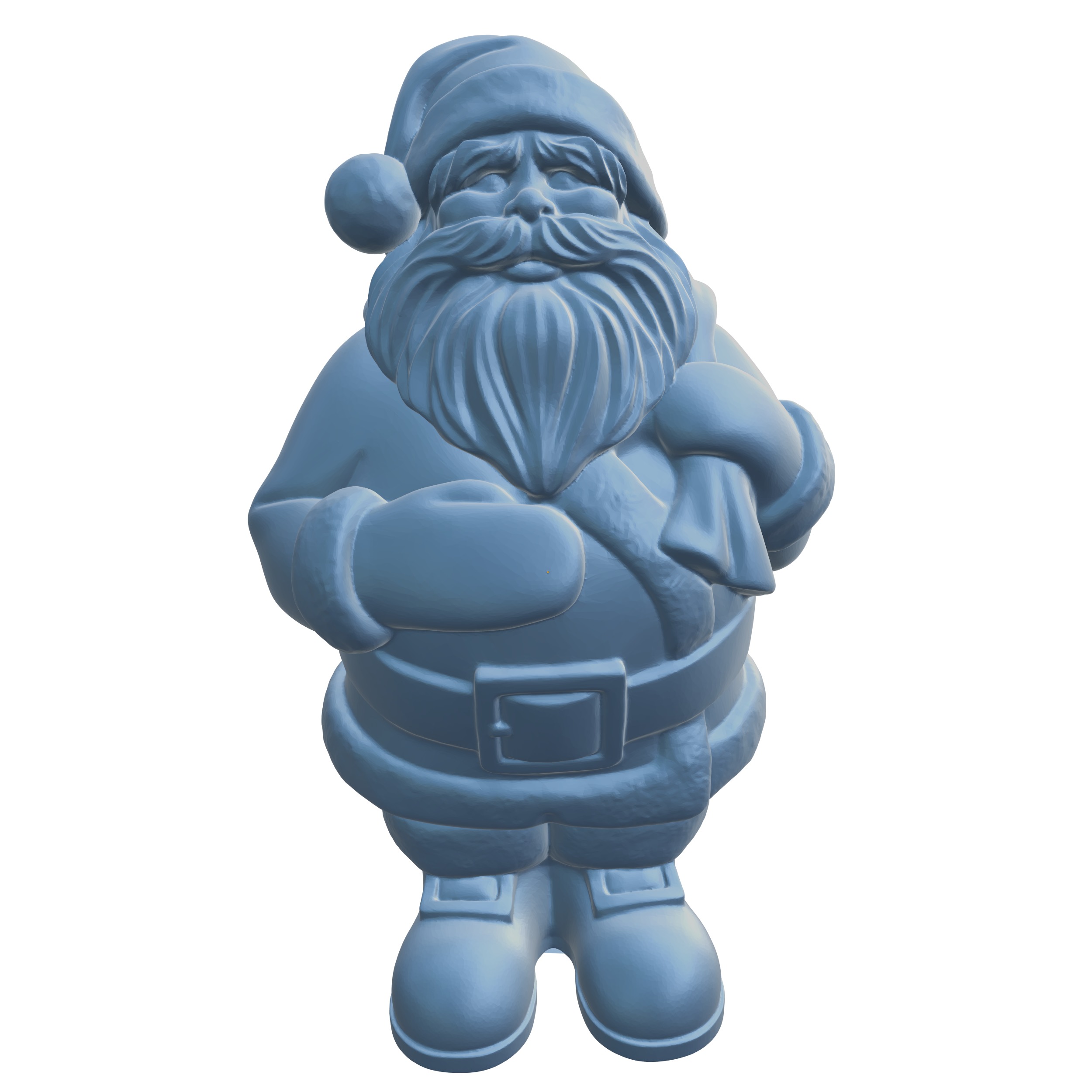 Santa Claus STL File - 194 3D print model_18