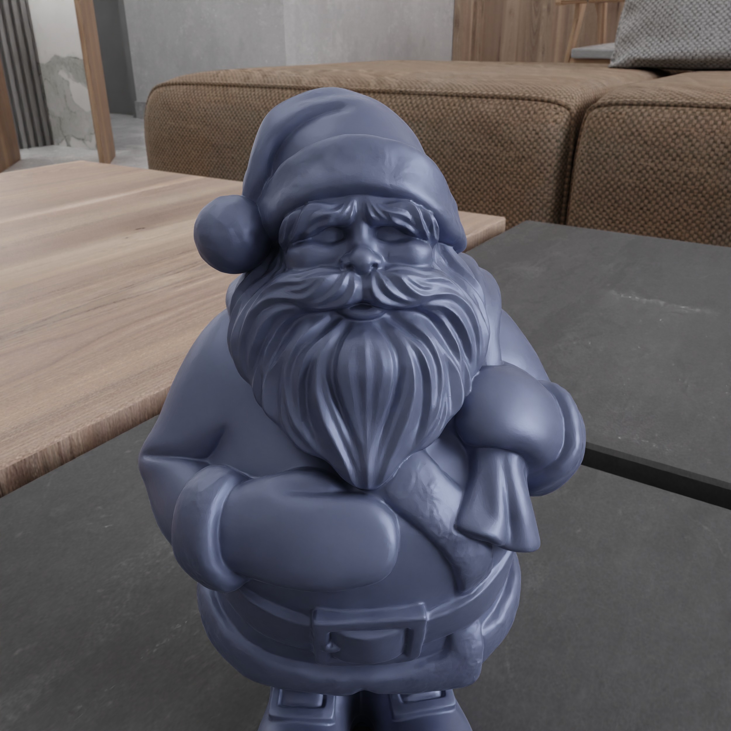 Santa Claus STL File - 194 3D print model_12