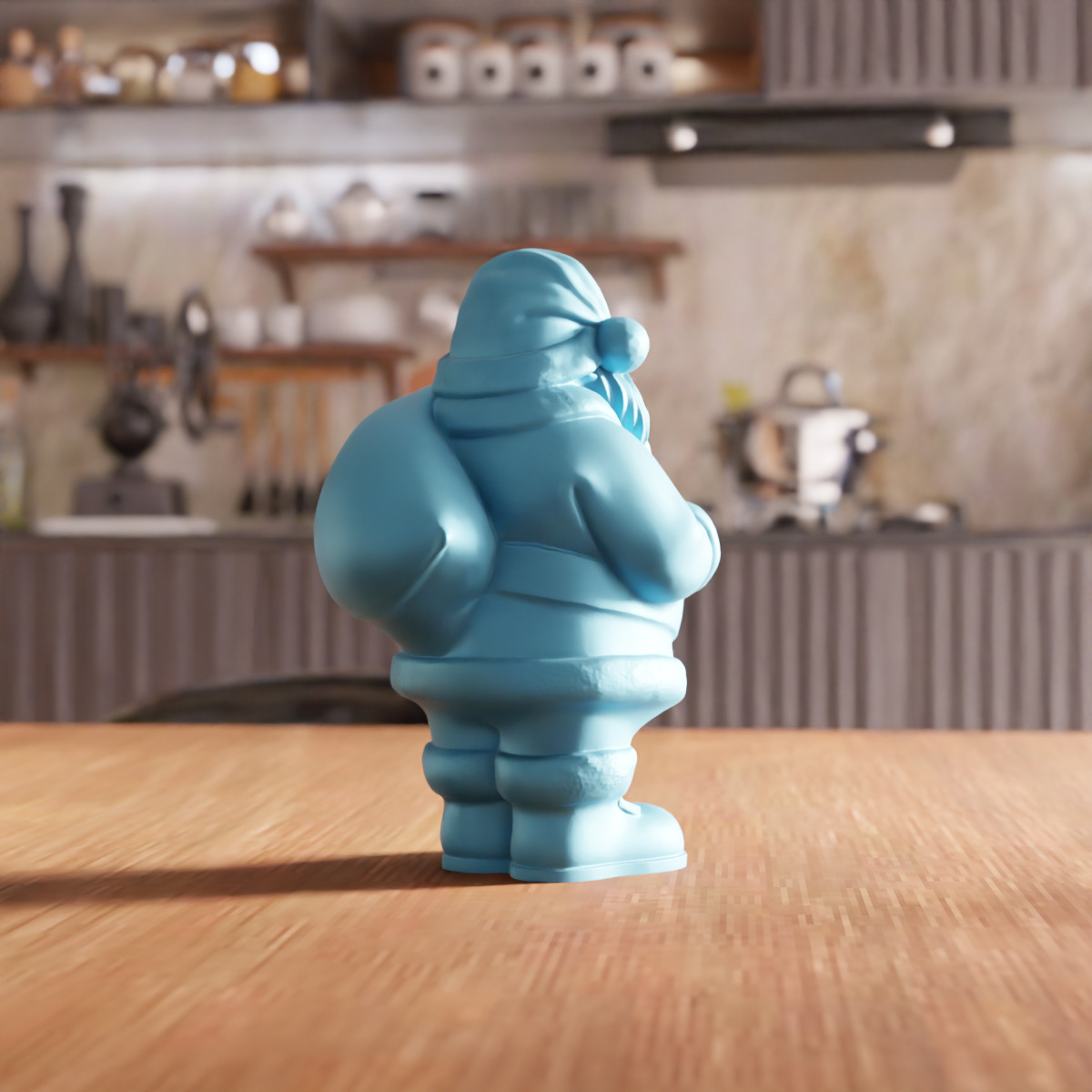 Santa Claus STL File - 194 3D print model_7