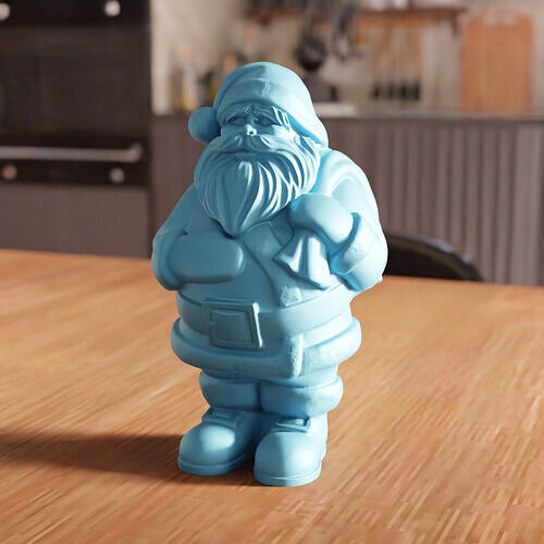 Santa Claus STL File - 194 3D print model