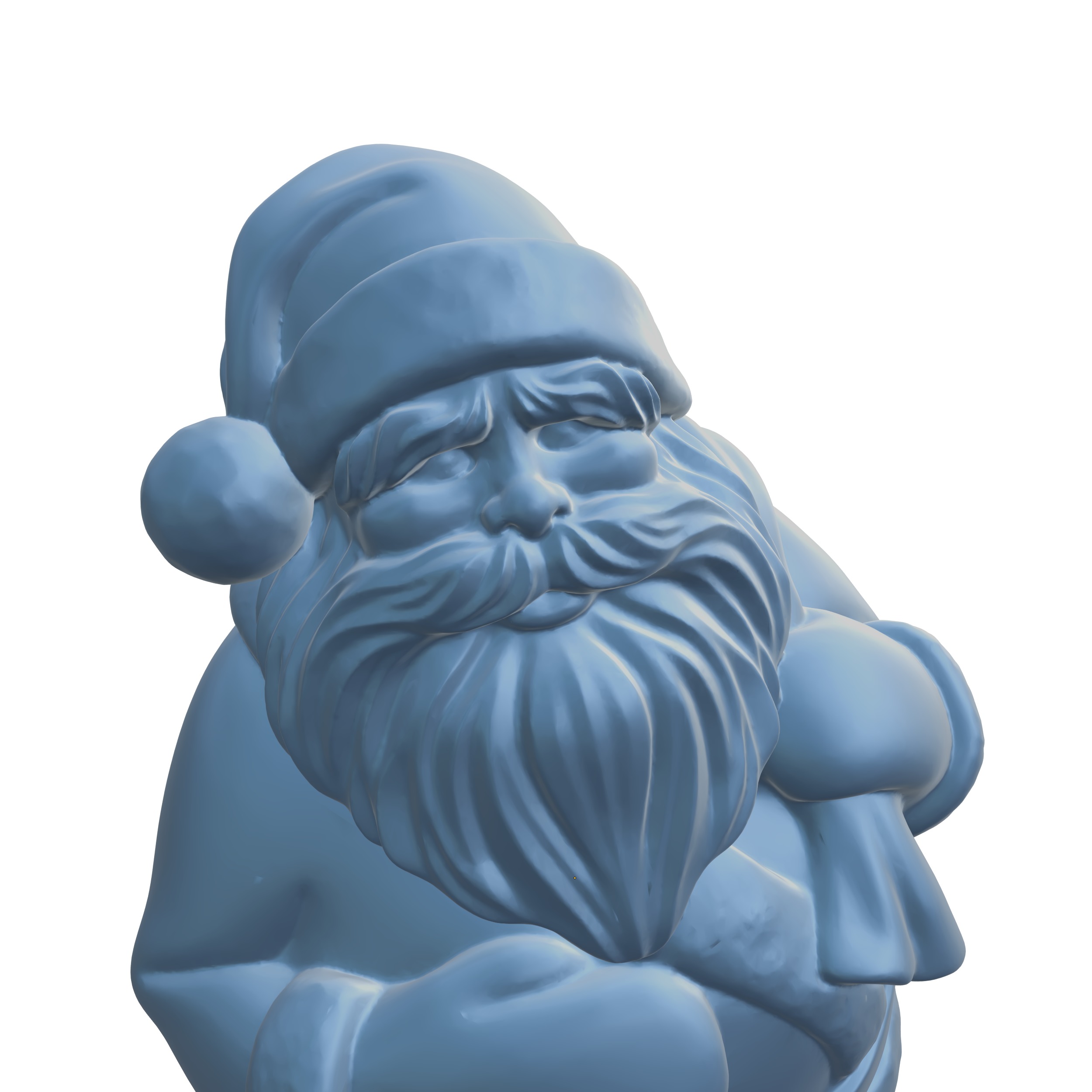 Santa Claus STL File - 194 3D print model_15