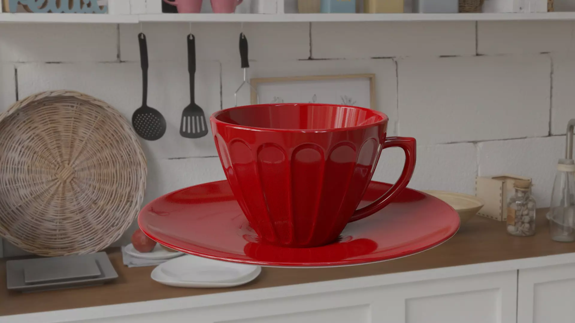 Cup glass Free 3D model