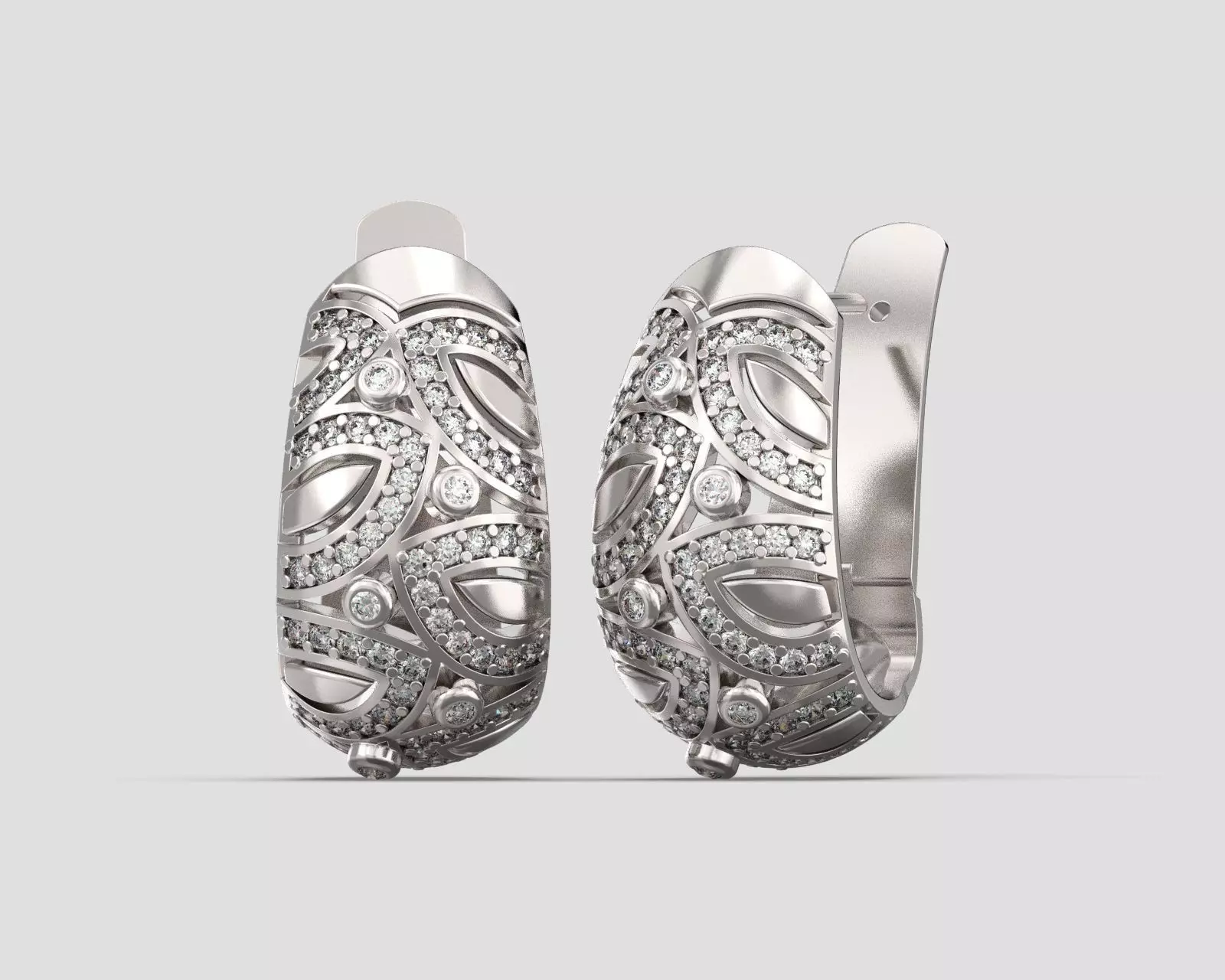 ER 182 earring 3D print model