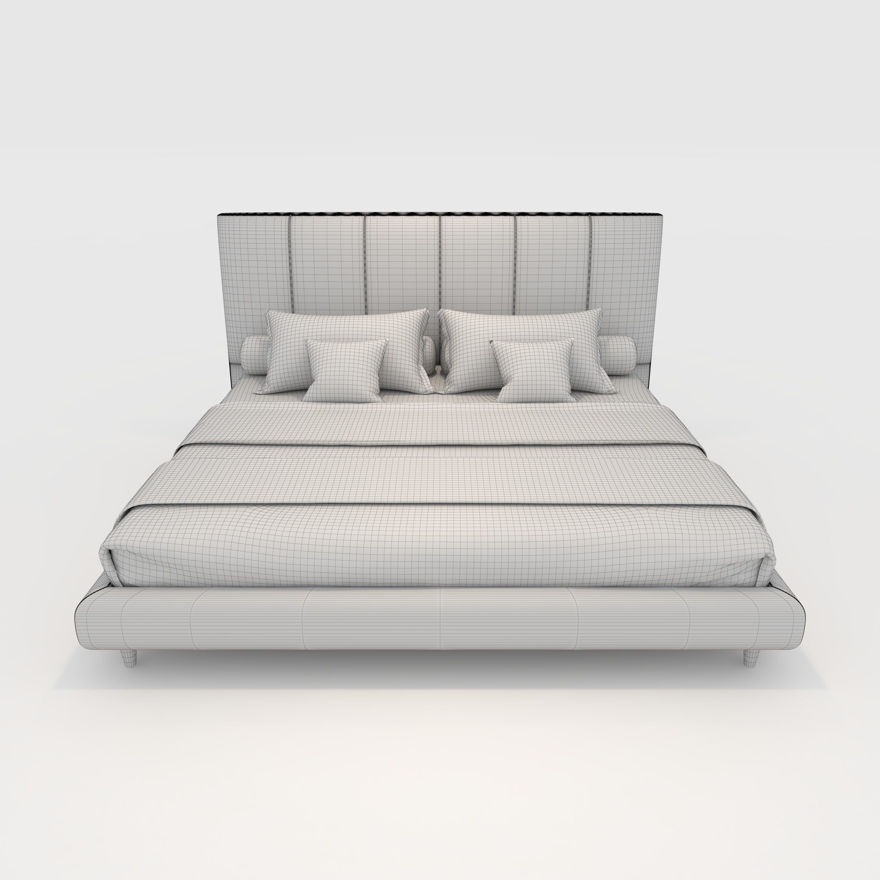 Bed 11 3D model_9