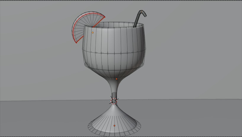 Summer beverage 3D model_3