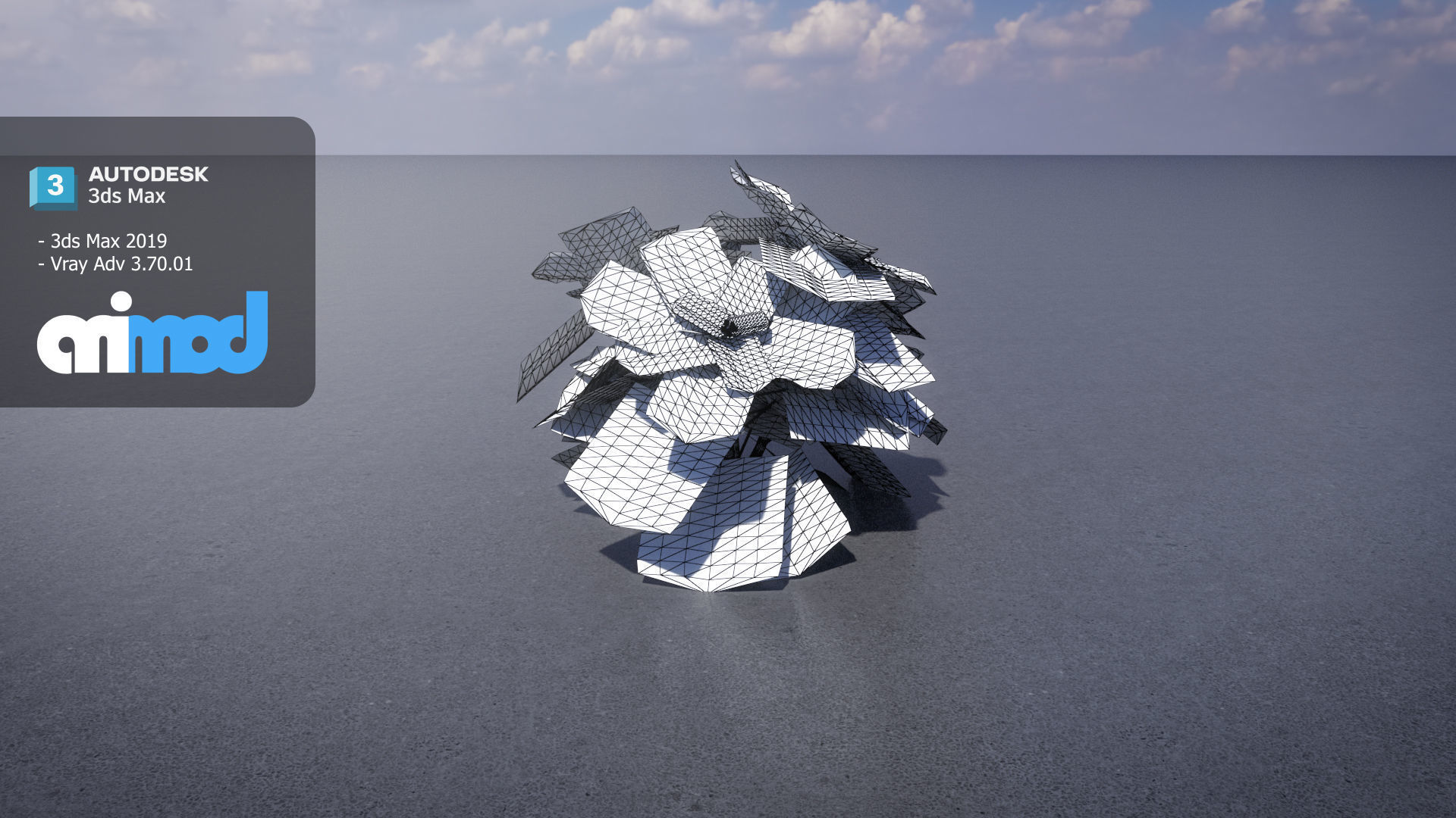 Poinsettia 001 3D model_5