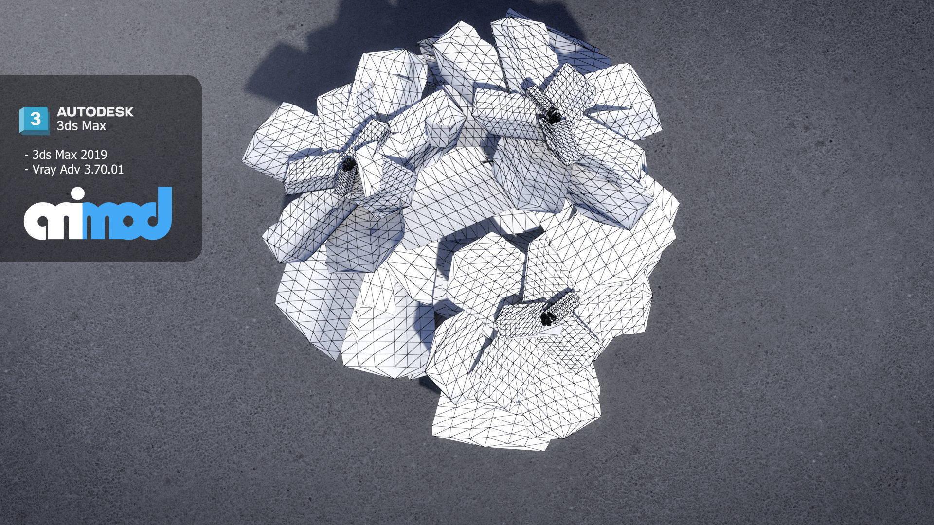 Poinsettia 001 3D model_9