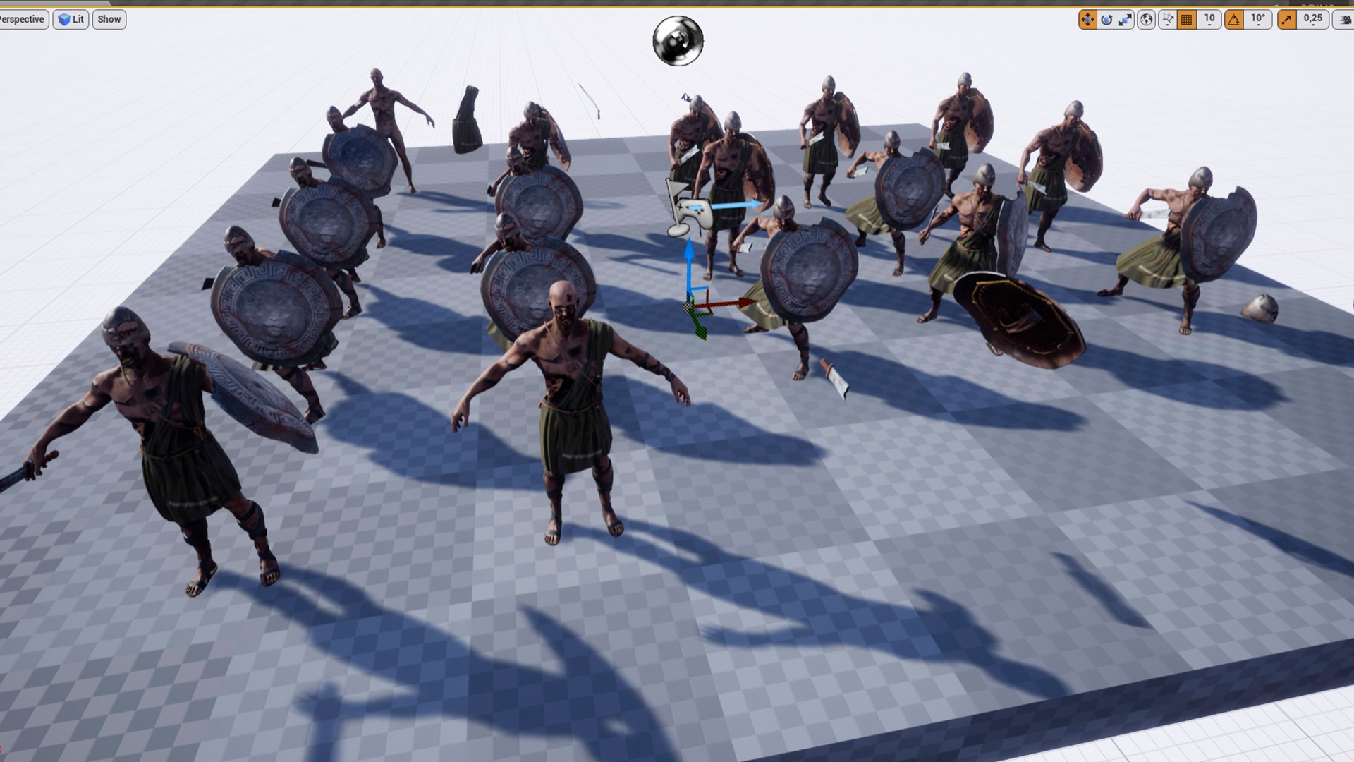 SPARTAN ILOTE UNDEAD 2 Low-poly 3D model_17