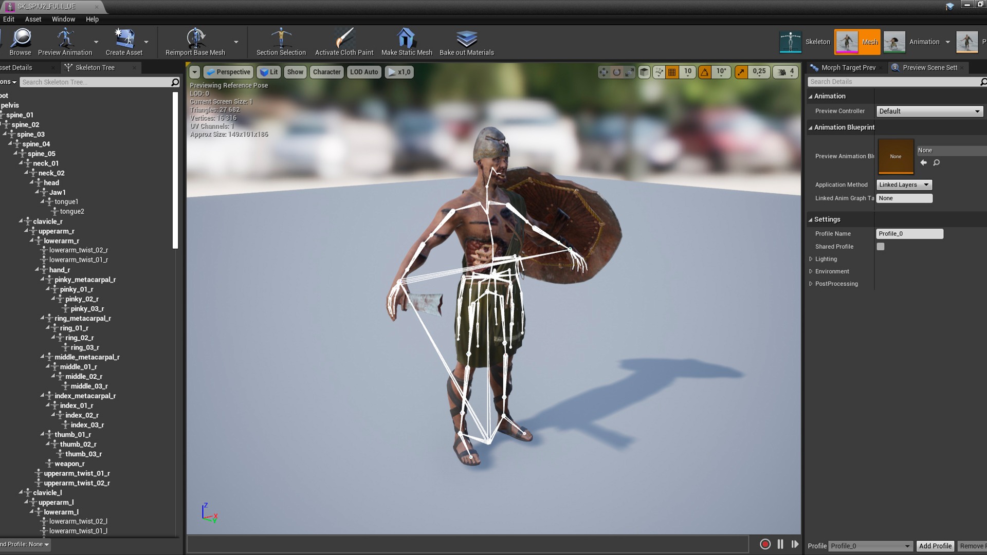 SPARTAN ILOTE UNDEAD 2 Low-poly 3D model_15