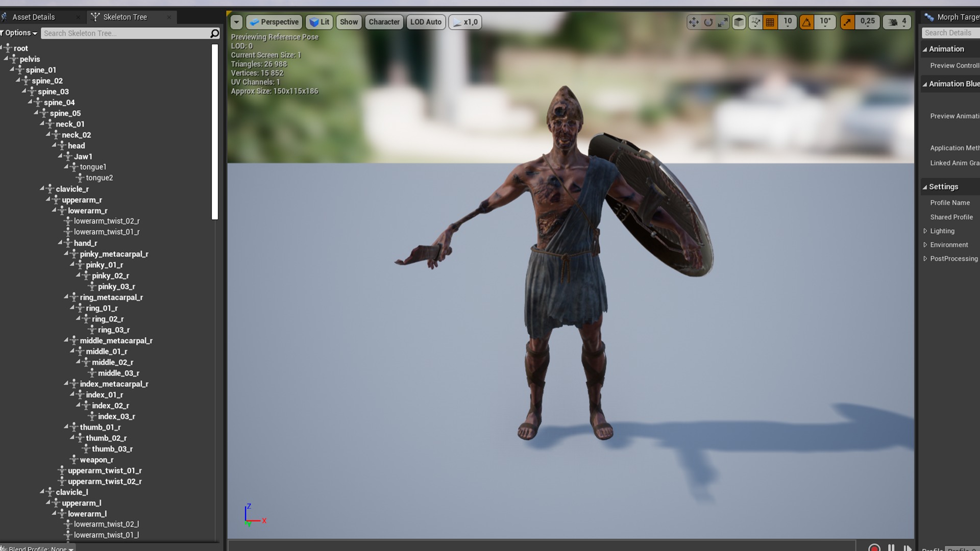 SPARTAN ILOTE UNDEAD 4 Low-poly 3D model_19