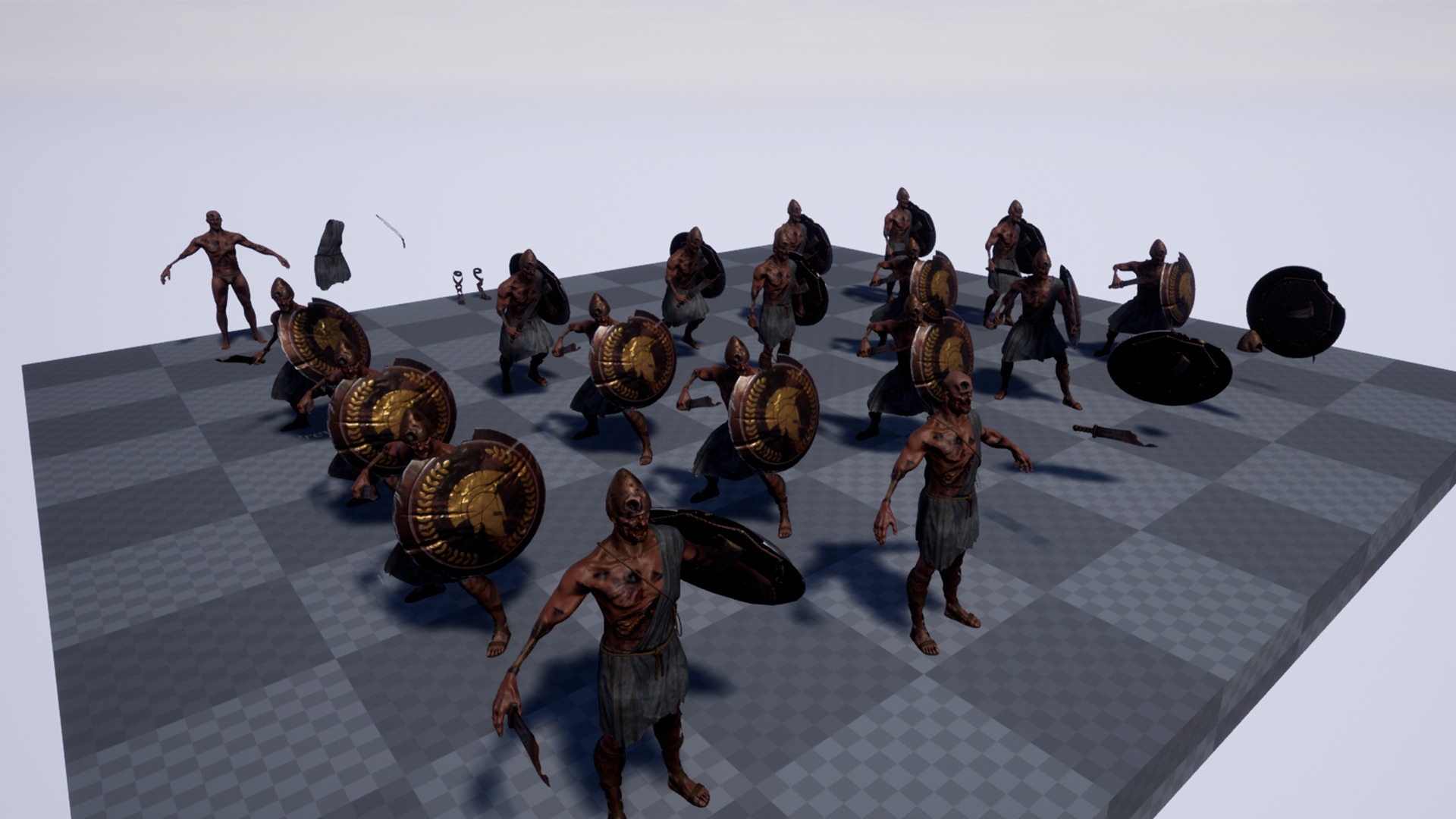 SPARTAN ILOTE UNDEAD 4 Low-poly 3D model_17