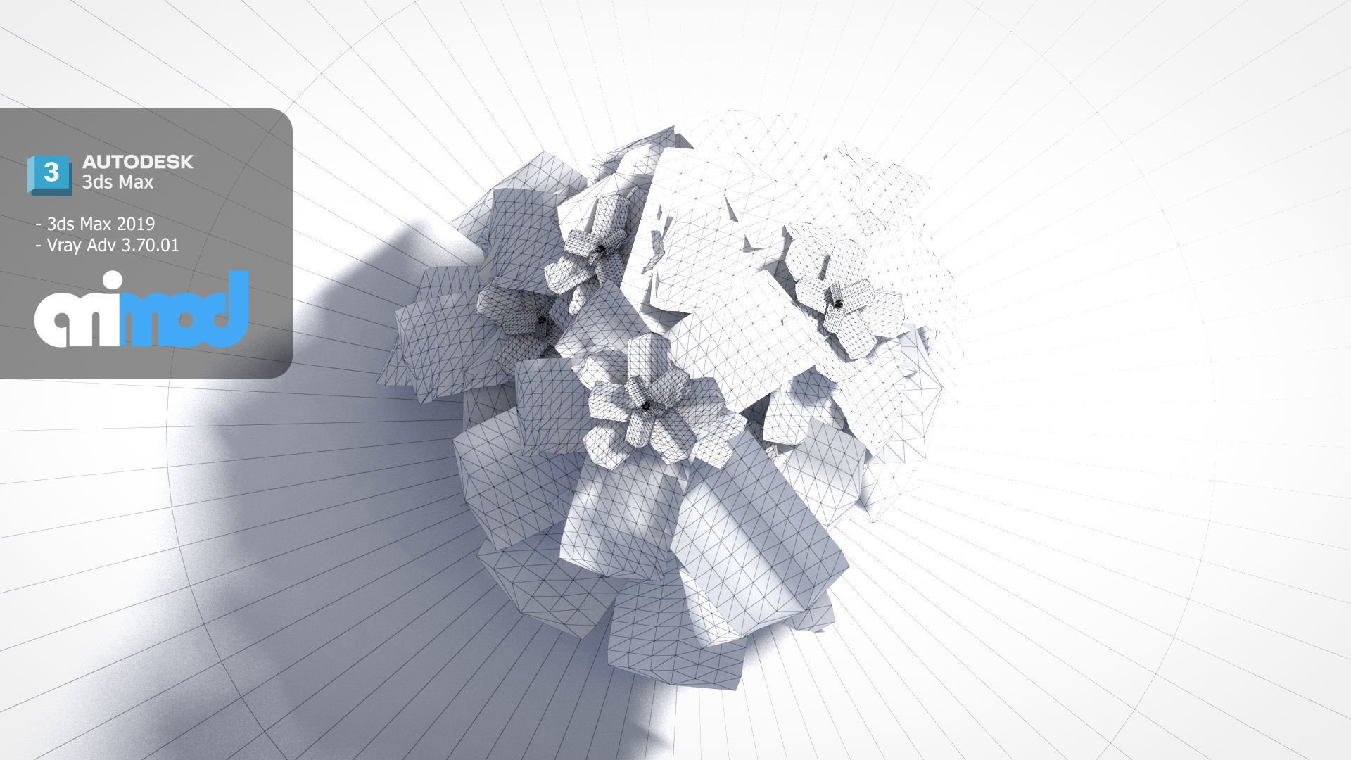 Poinsettia 003 3D model_8