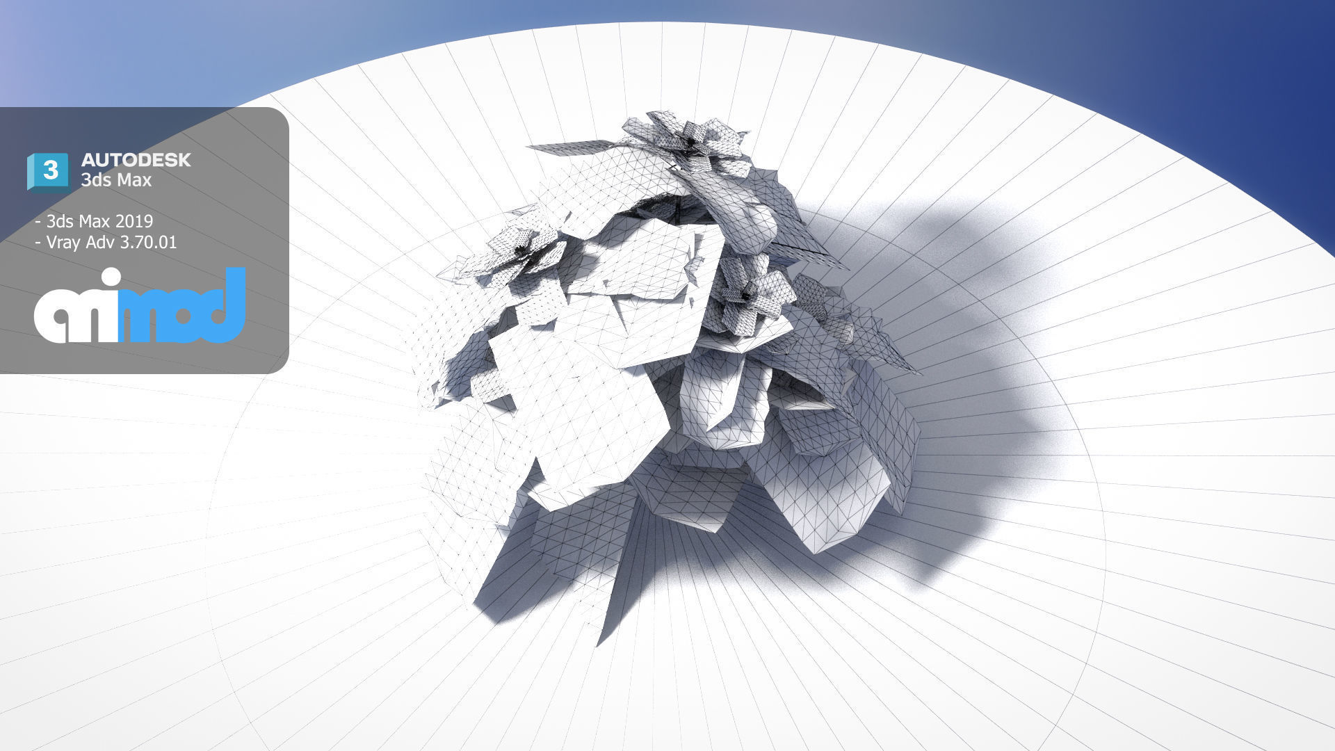 Poinsettia 003 3D model_5