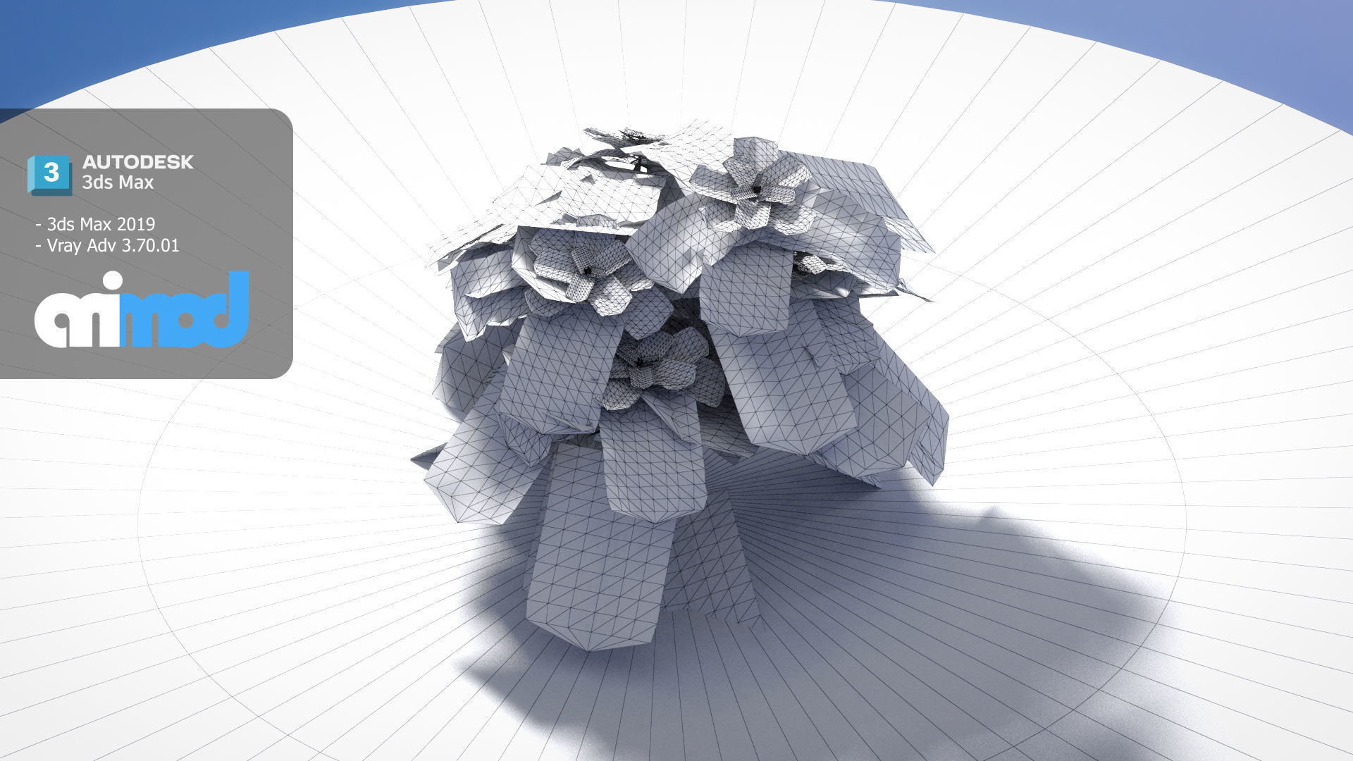 Poinsettia 003 3D model_9