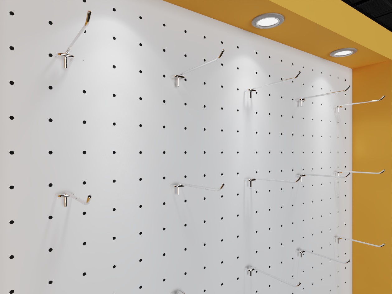 Exhibition Stand 5x4 2Sides D1V1 3D model_2