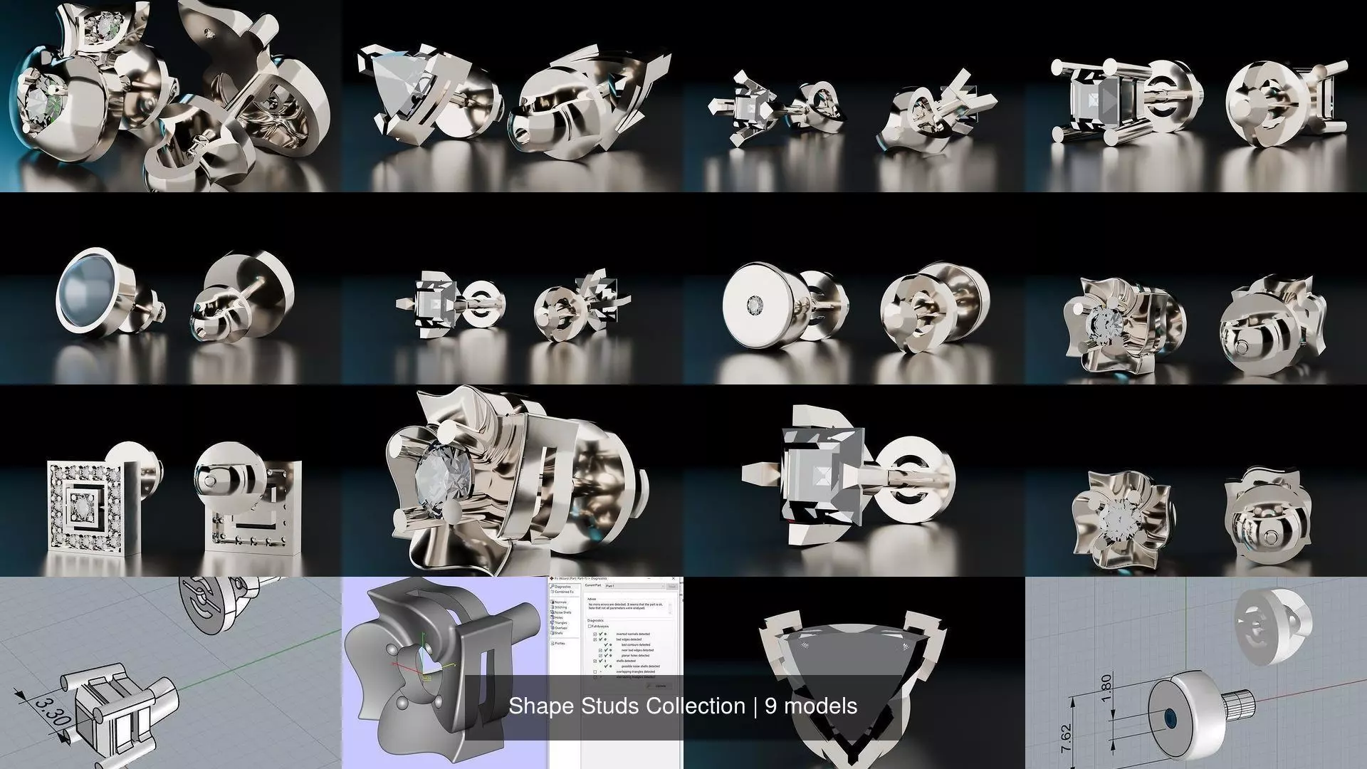 Shape Studs Collection _1