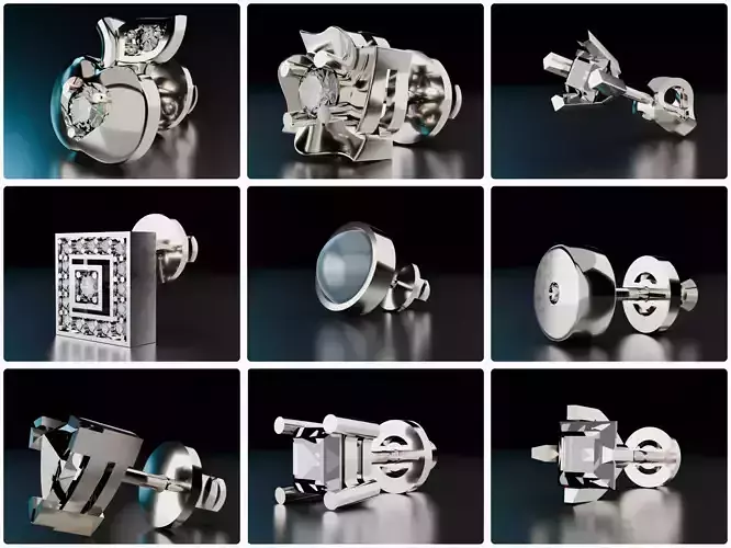 Shape Studs Collection 
