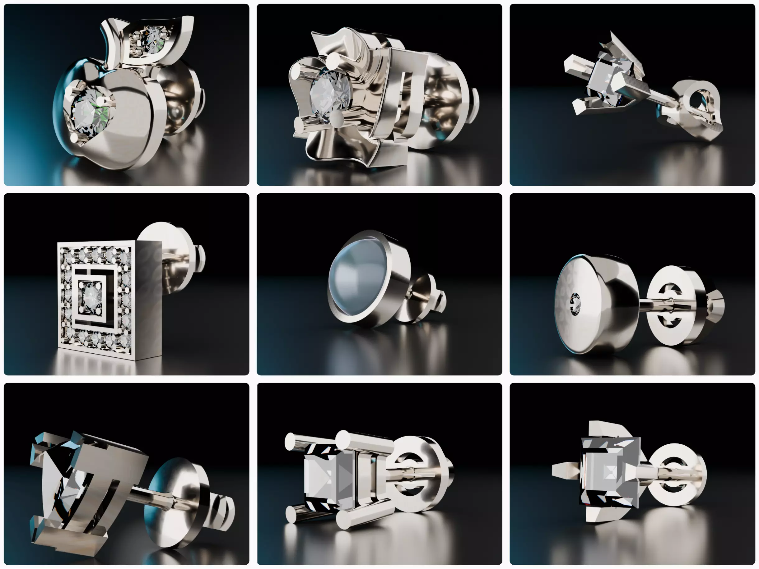 Shape Studs Collection _0