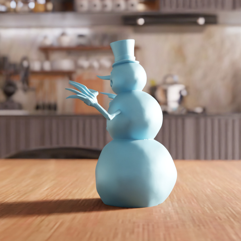 Snowman Christmas Decor - 223 3D print model_4