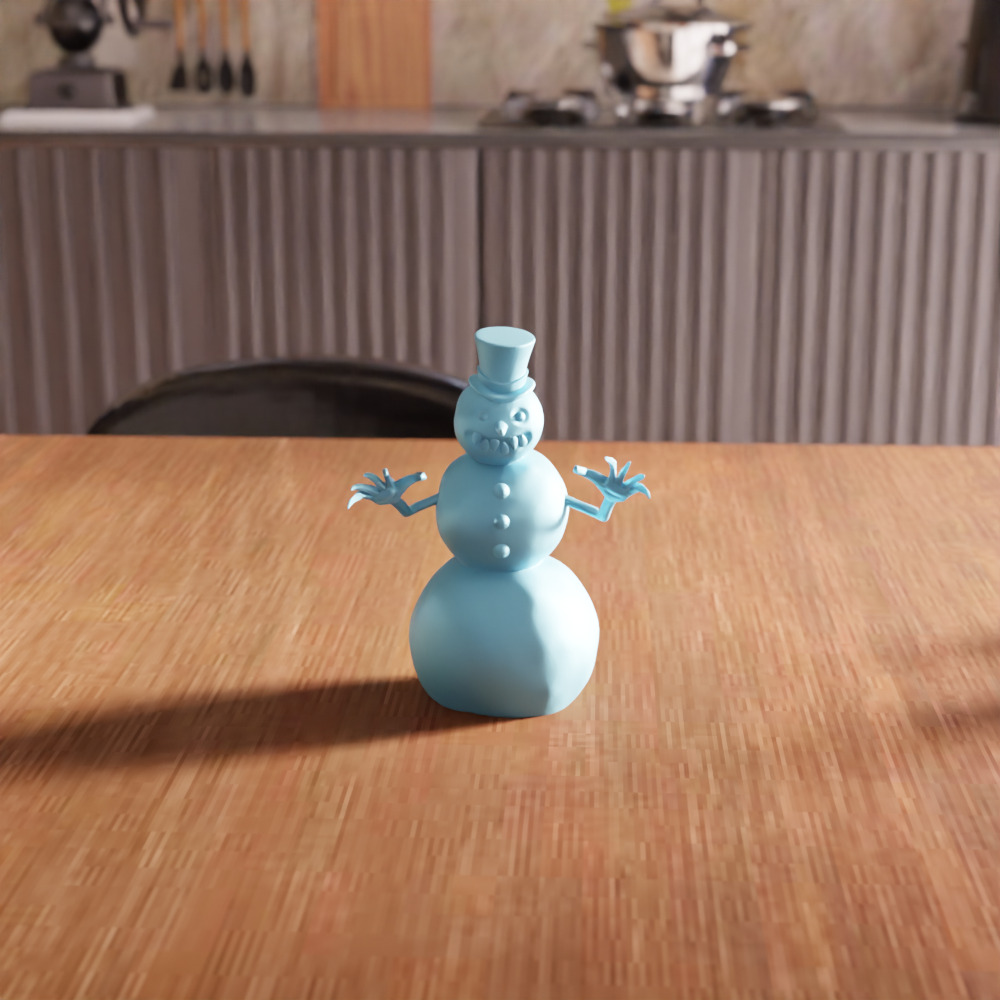 Snowman Christmas Decor - 223 3D print model_7