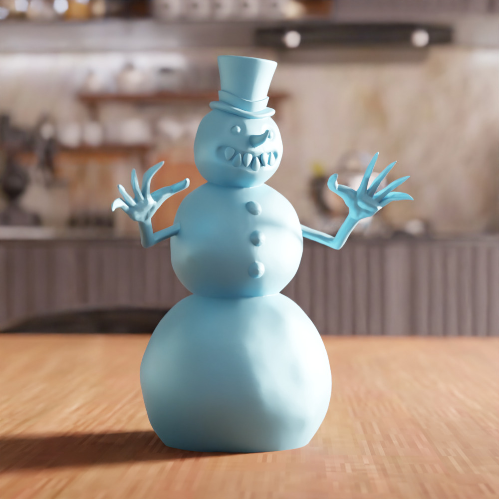 Snowman Christmas Decor - 223 3D print model_6