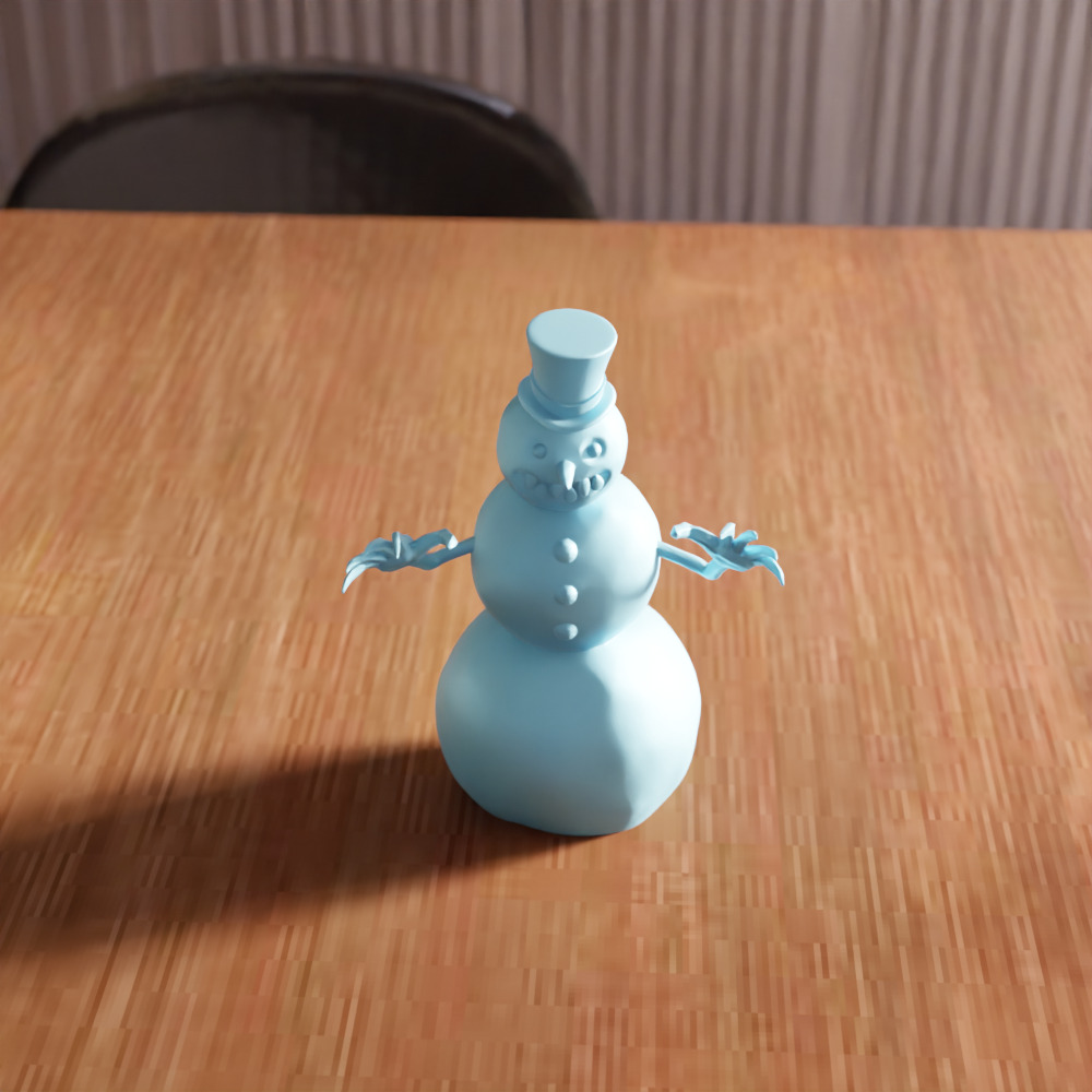 Snowman Christmas Decor - 223 3D print model_2