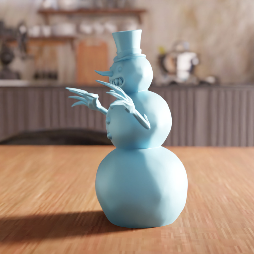 Snowman Christmas Decor - 223 3D print model_5