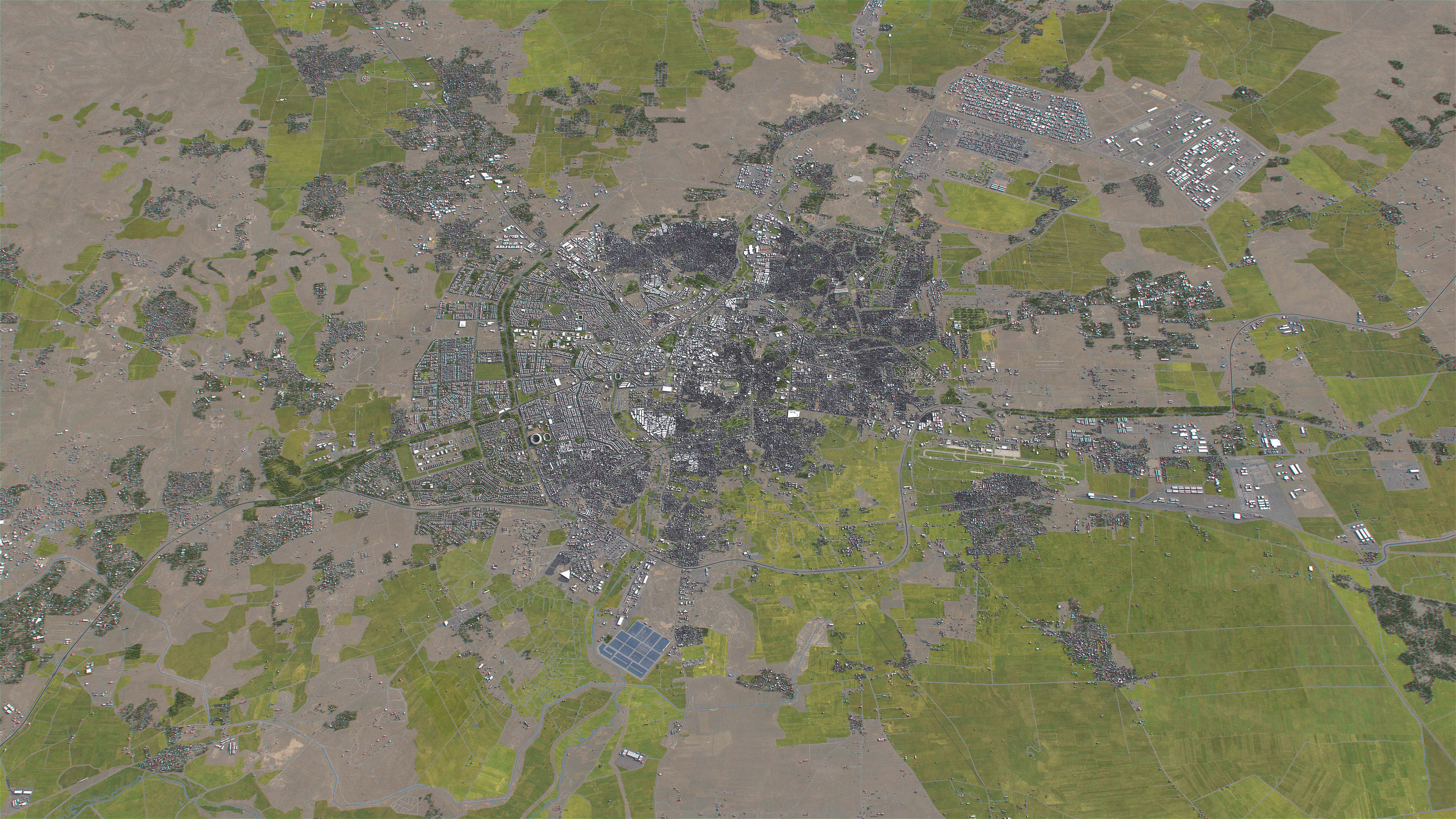 Aleppo - 3D City Model Low-poly 3D model_10