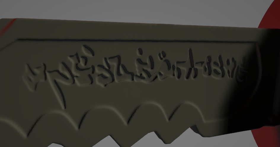 Supernatural Fanart Model - Ruby Knife 3D print model_2