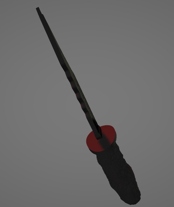 Supernatural Fanart Model - Ruby Knife 3D print model_5