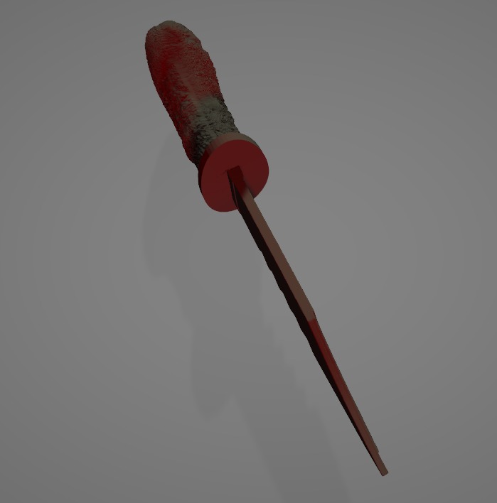Supernatural Fanart Model - Ruby Knife 3D print model_4