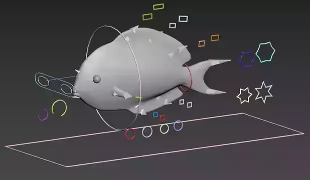 Fishy Free 3D model