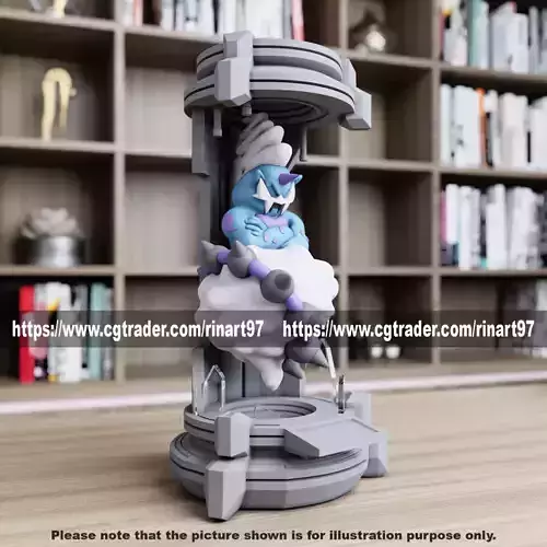 Thundurus in the lab from pokemon