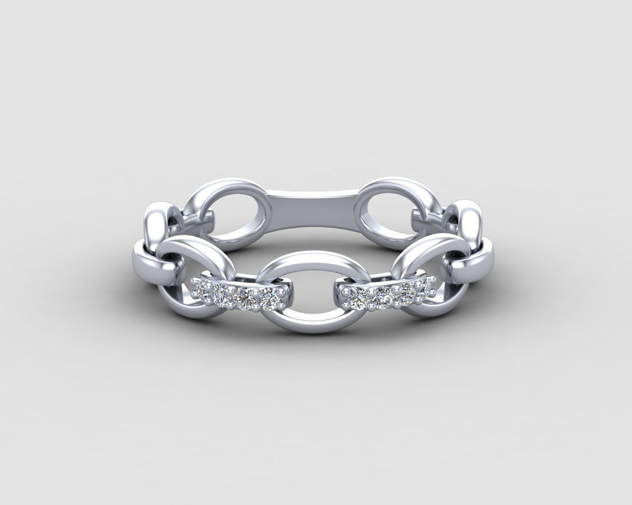 Minimal Chain ring 140-MW 3D print model_18