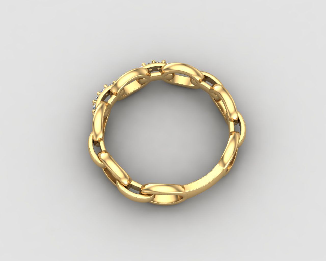 Minimal Chain ring 140-MW 3D print model_29