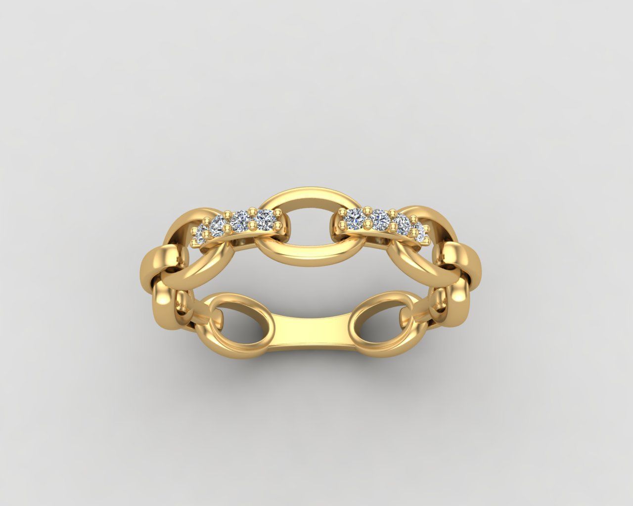 Minimal Chain ring 140-MW 3D print model_25