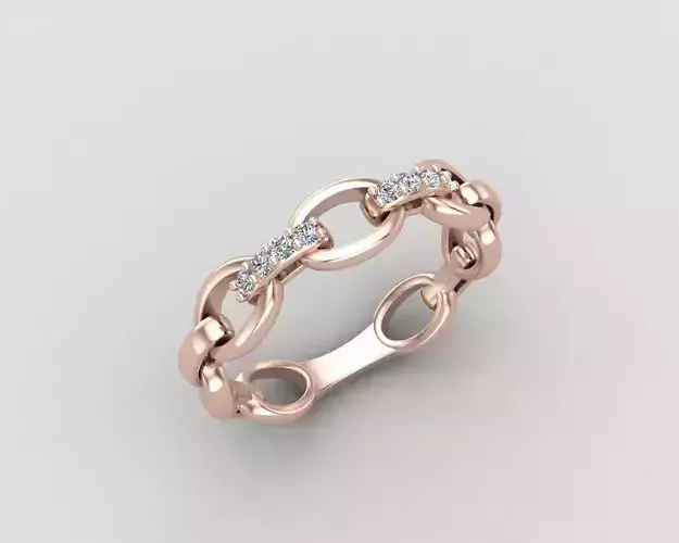 Minimal Chain ring 140-MW 3D print model