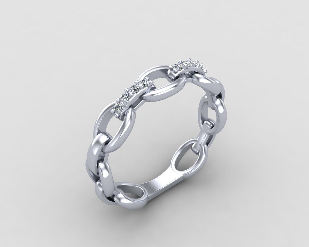 Minimal Chain ring 140-MW 3D print model_14